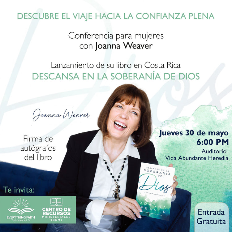 Conferencia para mujeres con Joanna Weaver en Costa Rica