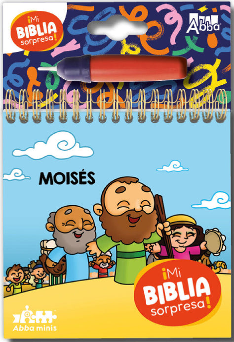 Moisés- Pinta con Agua (Mi Biblia Sorpresa)
