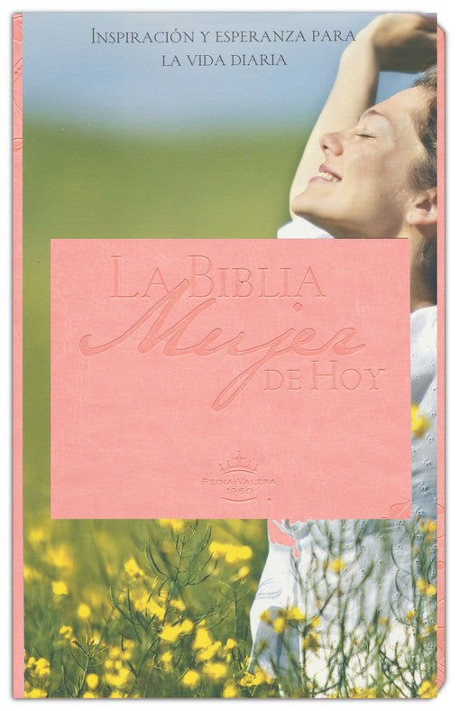 Cargue la imagen en el visor de la galería, Biblia Mujer de Hoy RVR 1960, i/piel rosa

