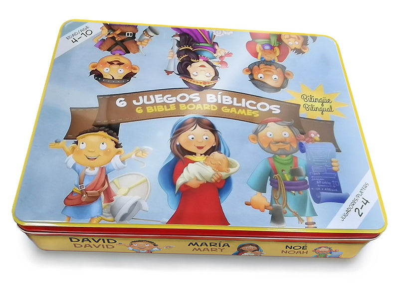 Cargue la imagen en el visor de la galería, Multijuego Bíblico Bilingüe (Incluye 6 Juegos)
