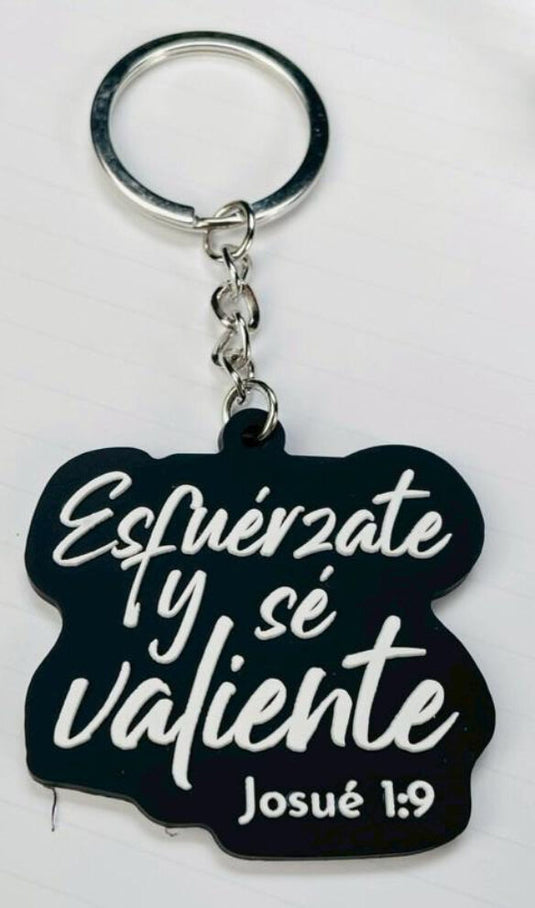 Llavero Esfuérzate y sé valiente