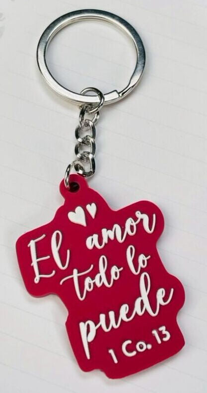 Llavero El amor todo lo puede