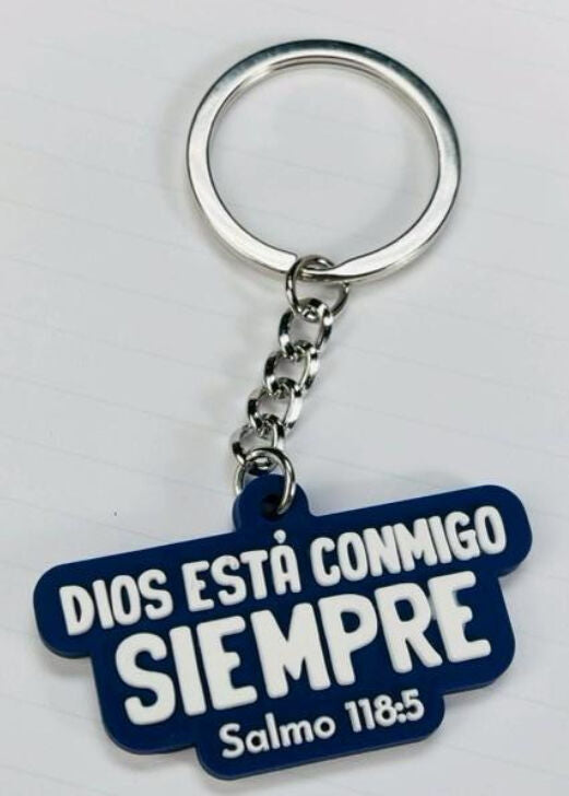 Cargue la imagen en el visor de la galería, Llavero Dios está conmigo siempre
