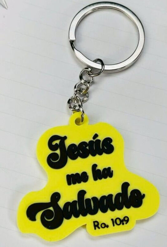 Llavero Jesús me ha salvado