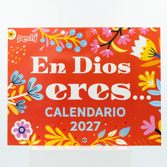 Calendario de pared Pechi 2027 En Dios Eres