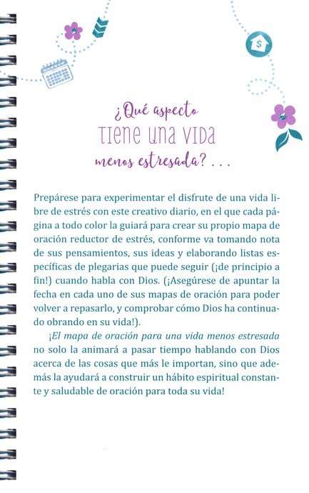 Cargue la imagen en el visor de la galería, Mapa de oración para una vida menos estresada:  Un Diario Creativo
