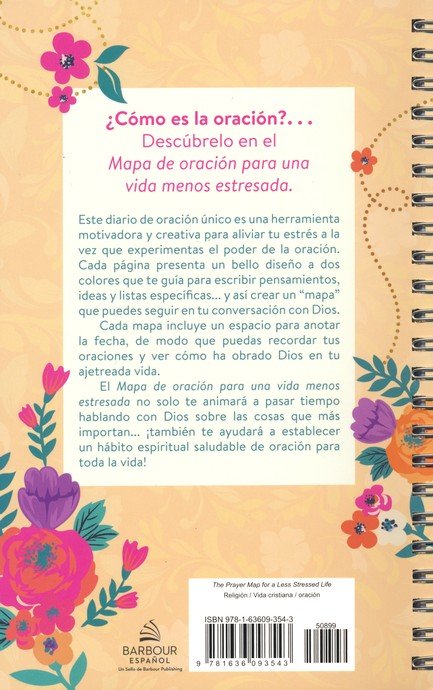 Cargue la imagen en el visor de la galería, Mapa de oración para una vida menos estresada:  Un Diario Creativo
