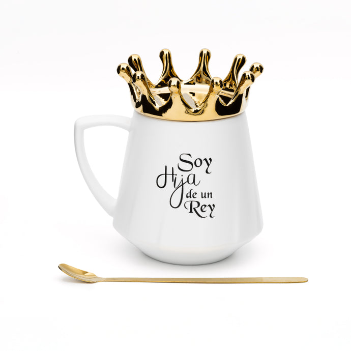 Taza Corona Soy hija de un Rey
