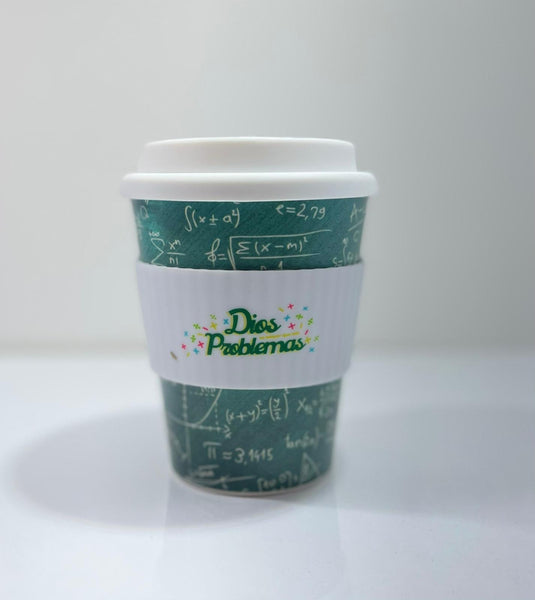 Vaso para café Dios es mayor que mis problemas