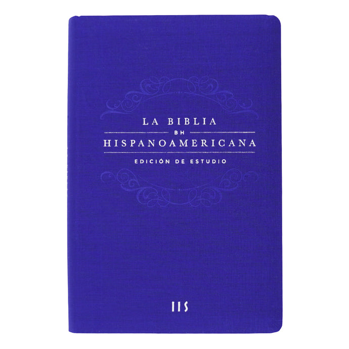 Biblia Hispanoamericana Edición de Estudio (color azul)