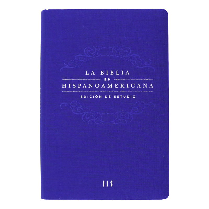 Cargue la imagen en el visor de la galería, Biblia Hispanoamericana Edición de Estudio (color azul)
