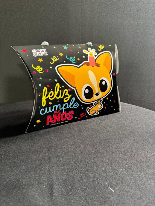 Caja Sobre pequeña para regalo - Chikito GuaGua Feliz cumpleaños
