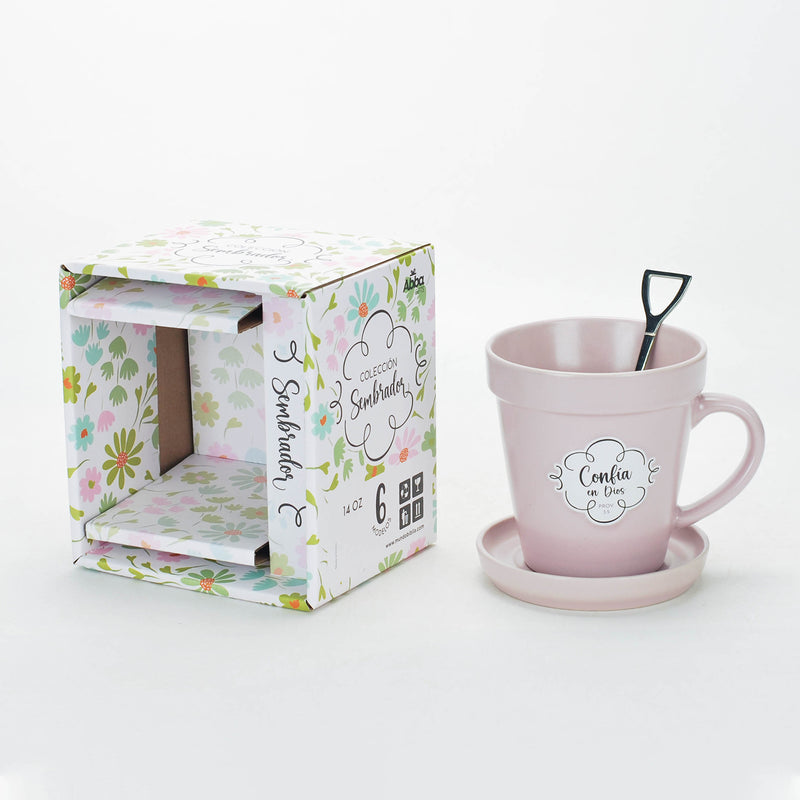 Cargue la imagen en el visor de la galería, Taza colección sembrador Confía en Dios
