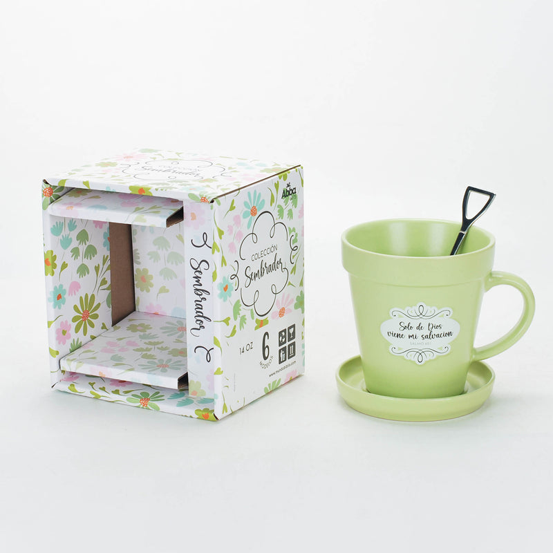 Cargue la imagen en el visor de la galería, Taza colección sembrador Solo de Dios
