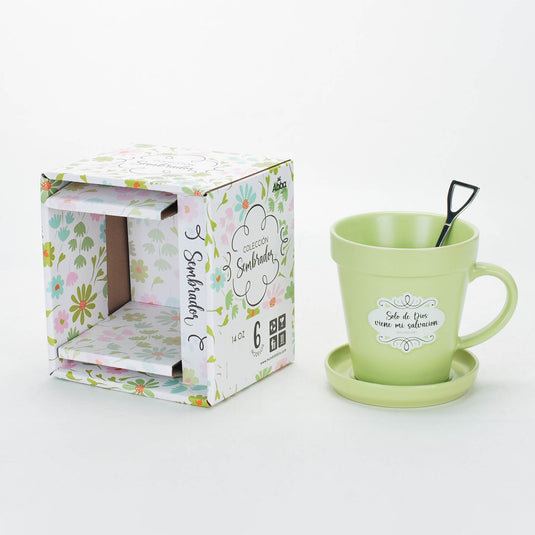 Taza colección sembrador Solo de Dios
