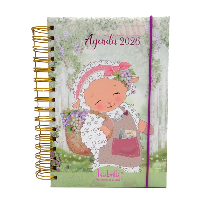 Cargue la imagen en el visor de la galería, Agenda Isabella 2026 (diseño uvas)
