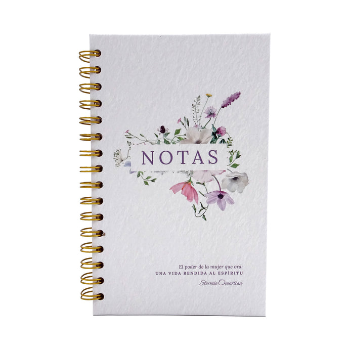 Libreta El poder de la mujer que ora: Una vida rendida al Espíritu