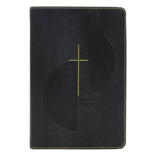 Biblia compacta NTV, con Filament, Letra Gigante, SentiPiel gris