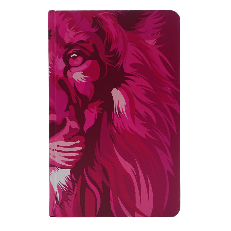 Cargue la imagen en el visor de la galería, Biblia León de Judá RVR 1960, Letra Grande, Tamaño Manual, Tapa dura fucsia
