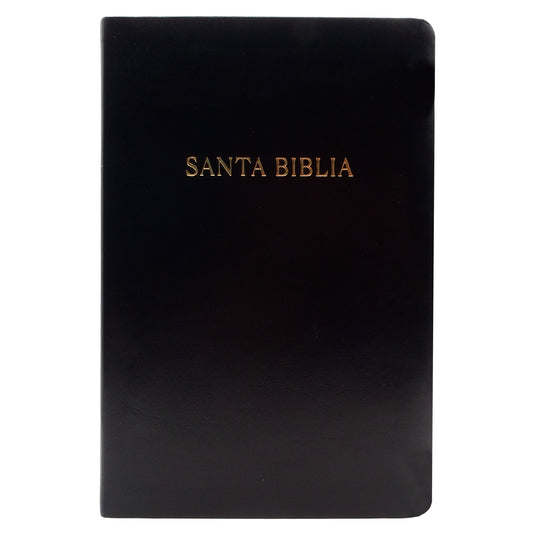 Biblia ultrafina RVR 1960, Letra Súper Gigante, símil piel negra