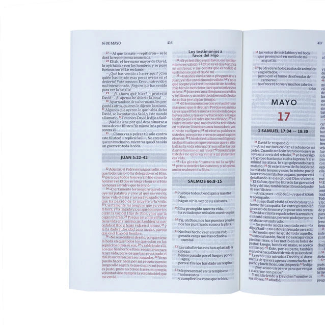Cargue la imagen en el visor de la galería, Biblia para leer en un año NVI- Naturaleza
