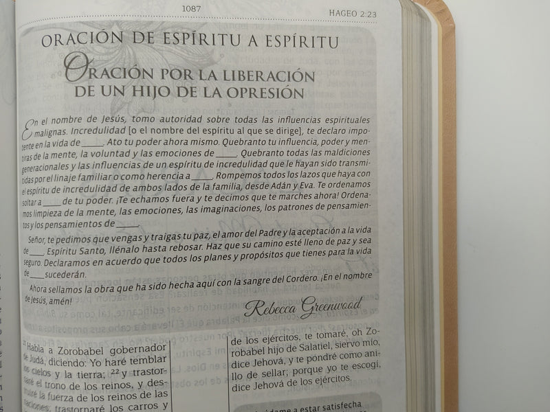 Cargue la imagen en el visor de la galería, Biblia Mujer en el Espíritu RVR 1960
