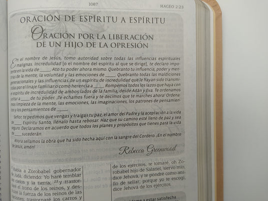 Biblia Mujer en el Espíritu RVR 1960