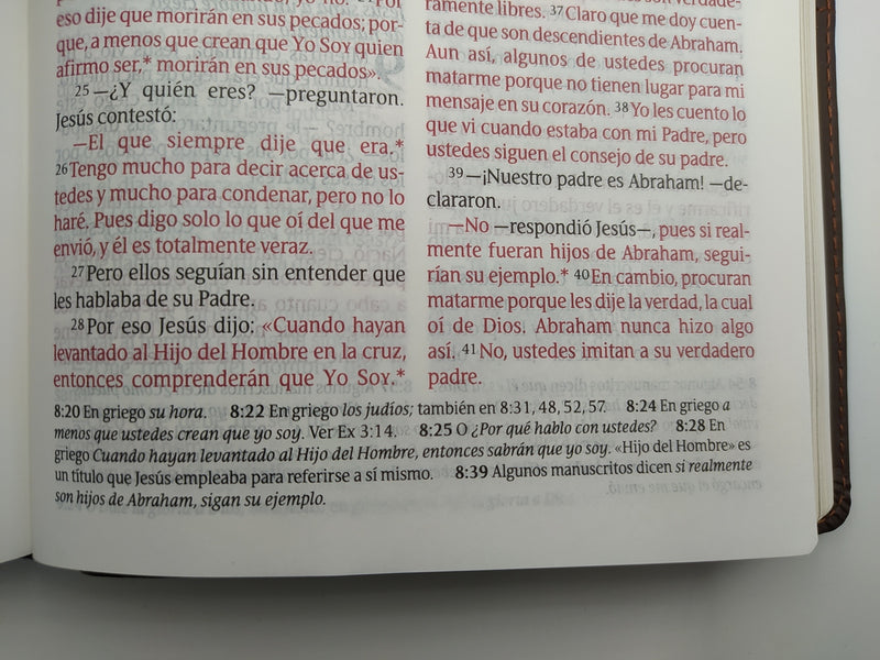Cargue la imagen en el visor de la galería, Santa Biblia NTV, Edición personal, Letra Grande, Duotono (Sentipiel café/café claro)
