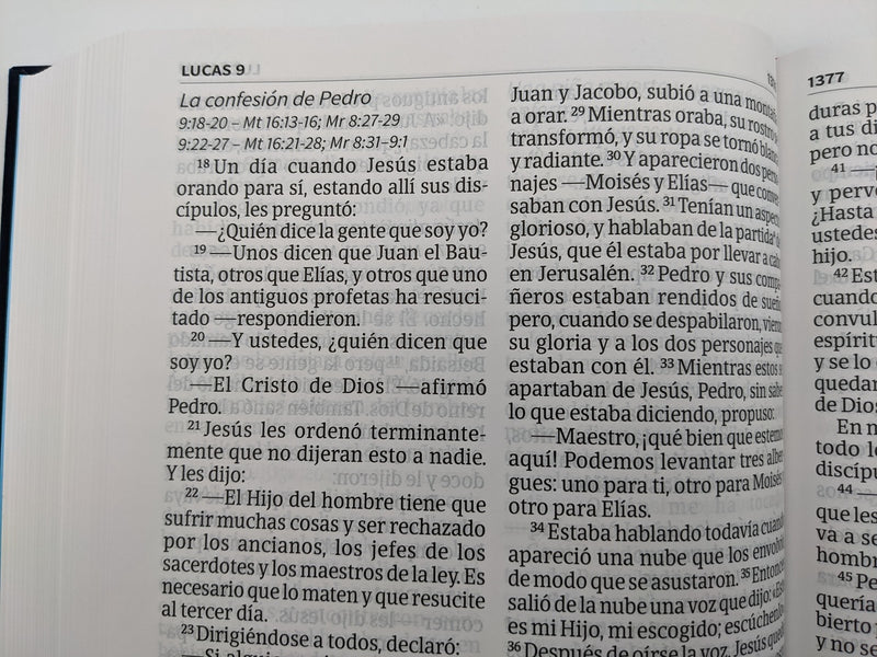 Cargue la imagen en el visor de la galería, Biblia RVR 1960, Compacta, Letra Grande, bordado sobre tela
