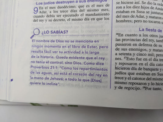 Biblia de una joven conforme al corazón de Dios RVR 1960