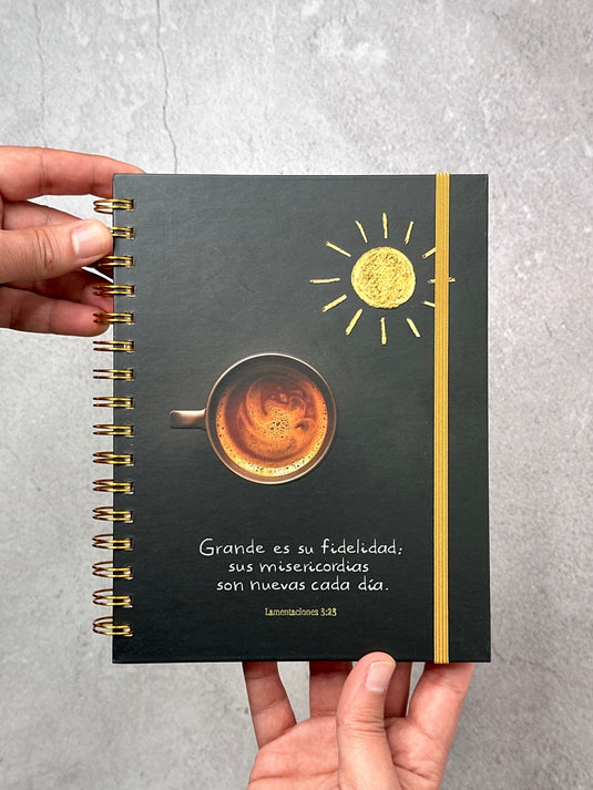 Libreta de resortes- Grande es su fidelidad
