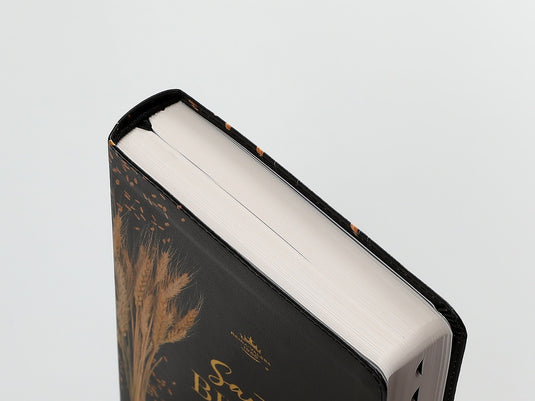 Biblia RVR 1960, Tamaño Manual, Letra Grande, con índice, imitación piel Trigo