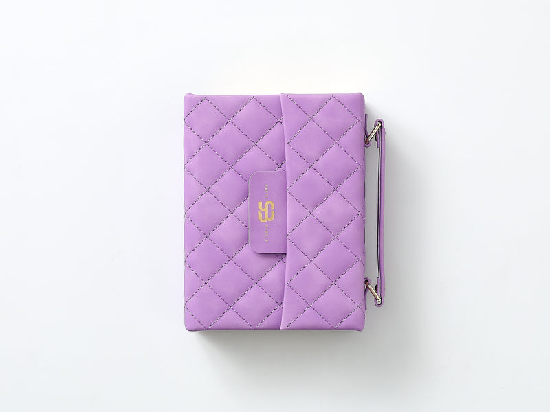 Cargue la imagen en el visor de la galería, Biblia cartera RV1960 con broche magnético, imitación piel lila
