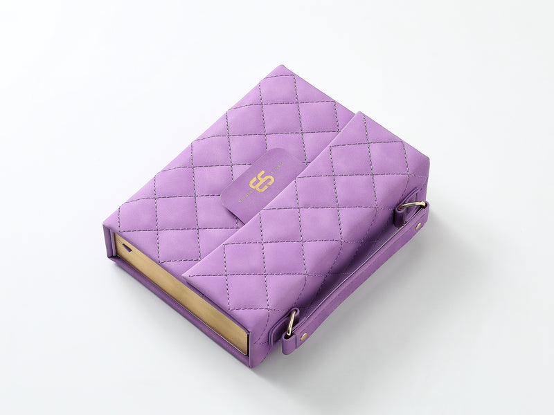 Cargue la imagen en el visor de la galería, Biblia cartera RV1960 con broche magnético, imitación piel lila
