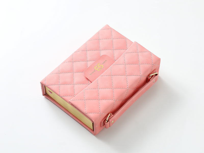 Cargue la imagen en el visor de la galería, Biblia cartera RV1960 con broche magnético, imitación piel rosada

