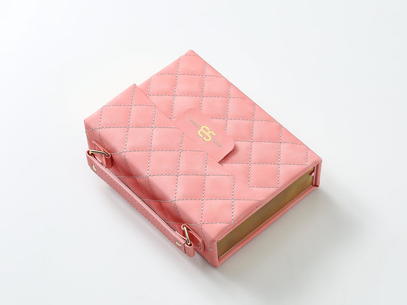 Cargue la imagen en el visor de la galería, Biblia cartera RV1960 con broche magnético, imitación piel rosada
