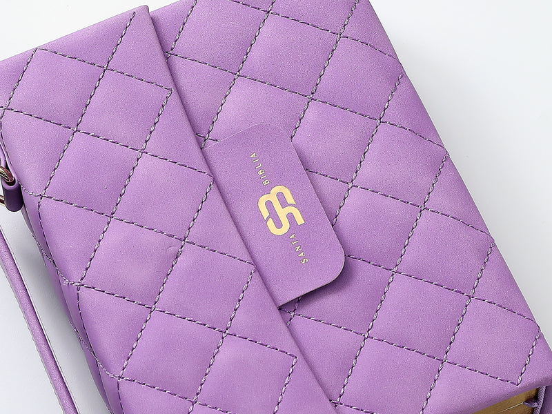 Cargue la imagen en el visor de la galería, Biblia cartera RV1960 con broche magnético, imitación piel lila
