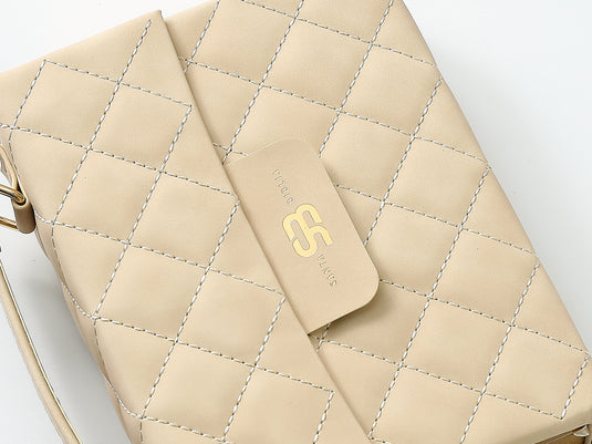 Biblia cartera RV1960 con broche magnético, imitación piel beige