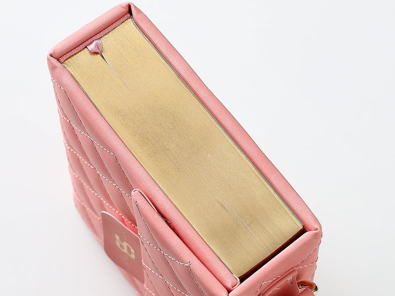 Cargue la imagen en el visor de la galería, Biblia cartera RV1960 con broche magnético, imitación piel rosada
