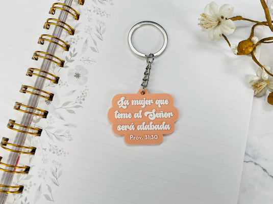Llavero La mujer que teme al Señor