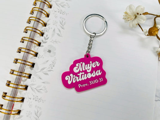 Llavero Mujer virtuosa