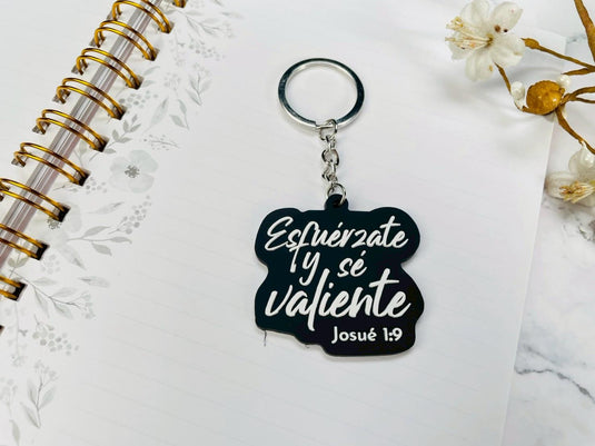 Llavero Esfuérzate y sé valiente