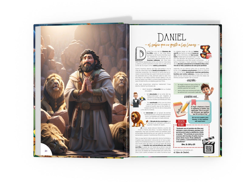Cargue la imagen en el visor de la galería, La Alucinante Enciclopedia de los Personajes Bíblicos
