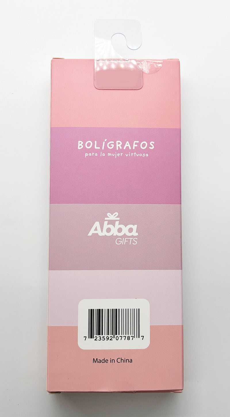 Cargue la imagen en el visor de la galería, Paquete de 5 lapiceros con versículos Mujer virtuosa
