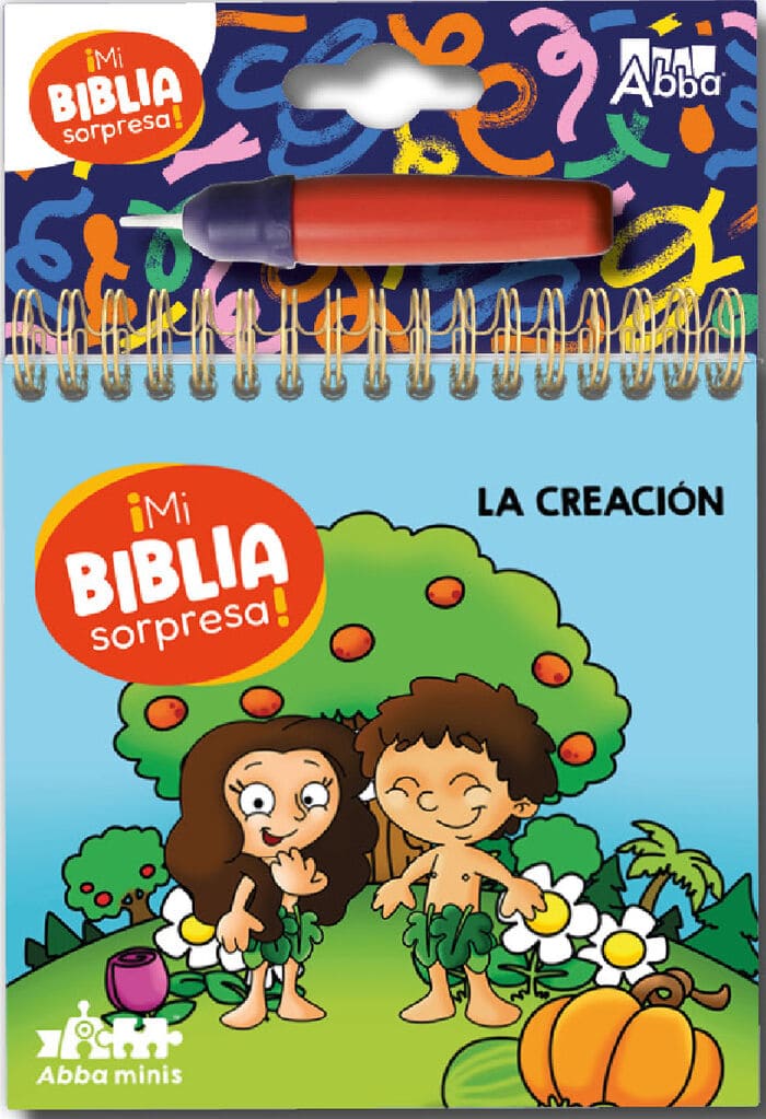 Cargue la imagen en el visor de la galería, La Creación- Pinta con Agua (Mi Biblia Sorpresa)
