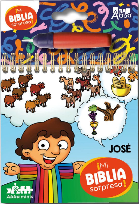 José- Pinta con Agua (Mi Biblia Sorpresa)