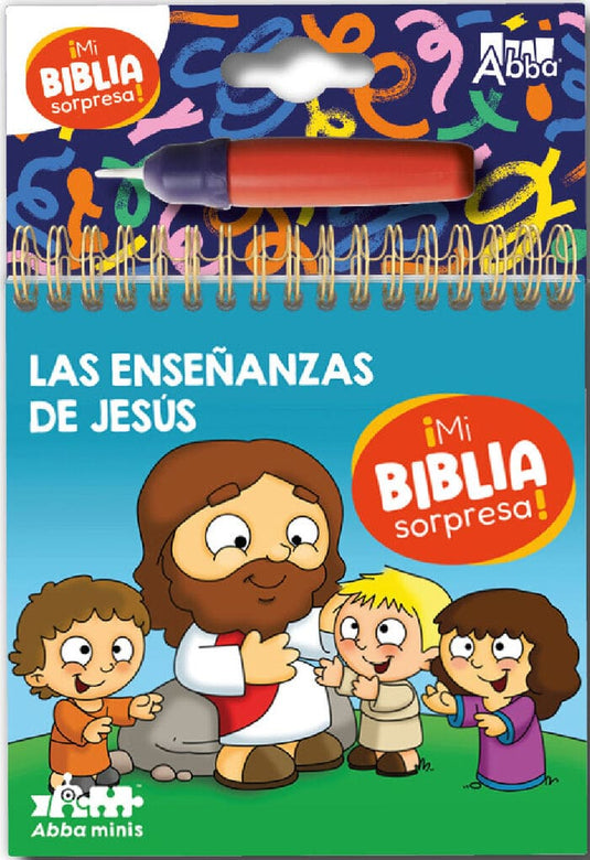 Las Enseñanzas de Jesús- Pinta con Agua (Mi Biblia Sorpresa)