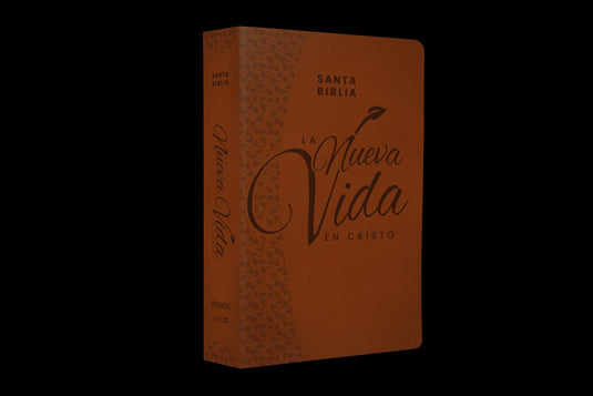 Santa Biblia La Nueva Vida en Cristo NVI, Cierre zíper, Símil Piel café