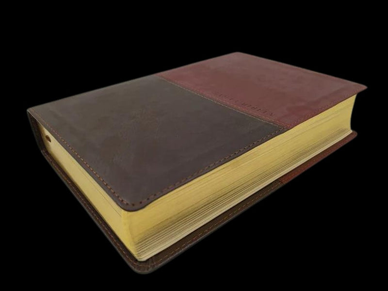 Cargue la imagen en el visor de la galería, Santa Biblia NTV, Edición personal, Letra Grande, Duotono (Sentipiel café/café claro)
