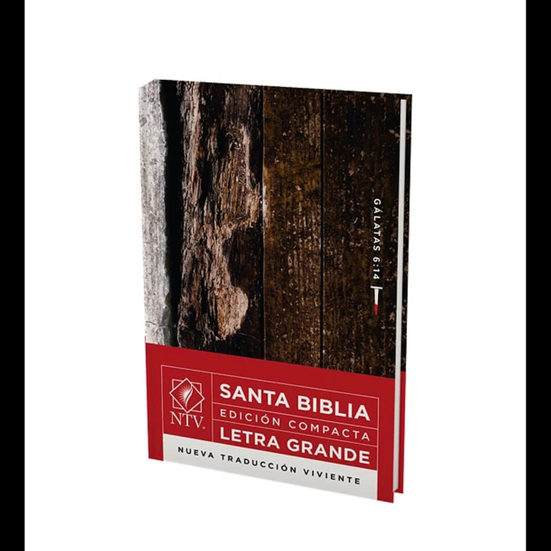 Cargue la imagen en el visor de la galería, Santa Biblia NTV, Edición Compacta, Letra Grande, Gálatas 6:14
